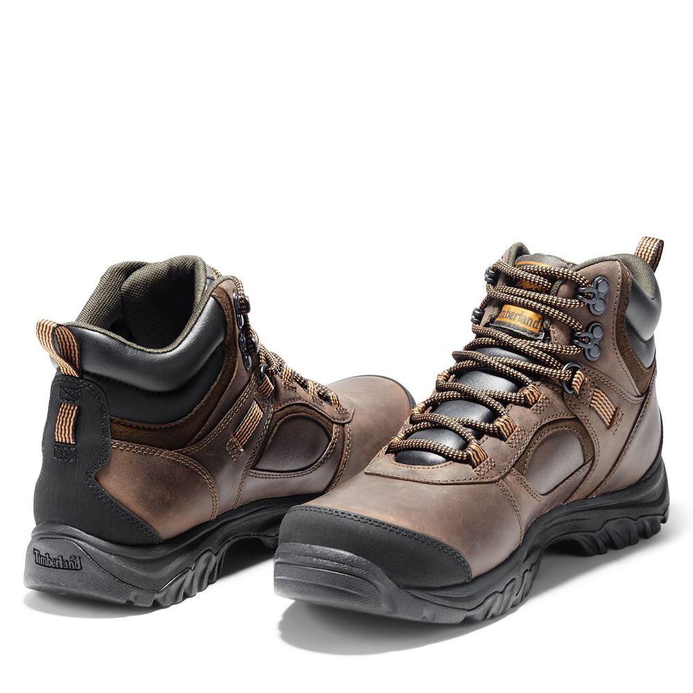 Botas de Montaña Timberland Hombre Mt. Major Mid Marrones Oscuro - Chile OEA-293186